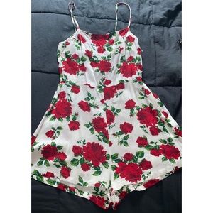 H&M DIVIDED Flower Romper. *SOLD*